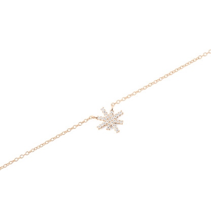 Mirelle Star Necklace Rose Gold