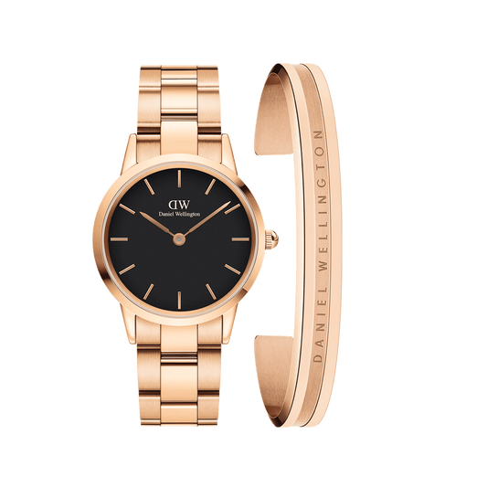 Iconic Link Black + Elan Bracelet
