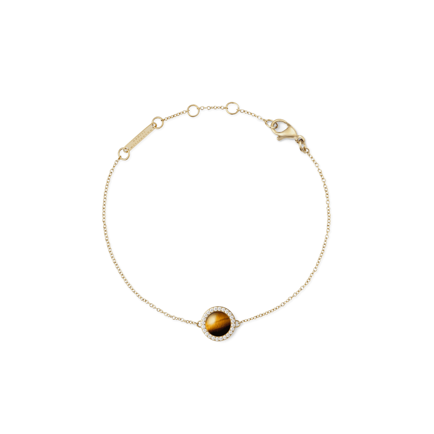 Audrey Bracelet Tiger Eye Gold