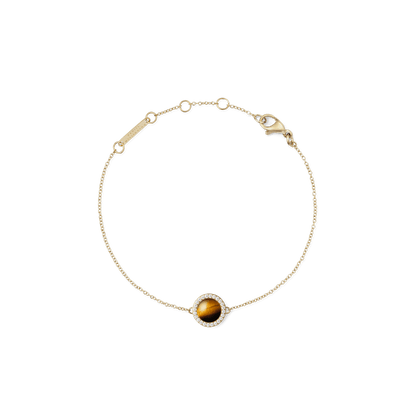 Audrey Bracelet Tiger Eye Gold