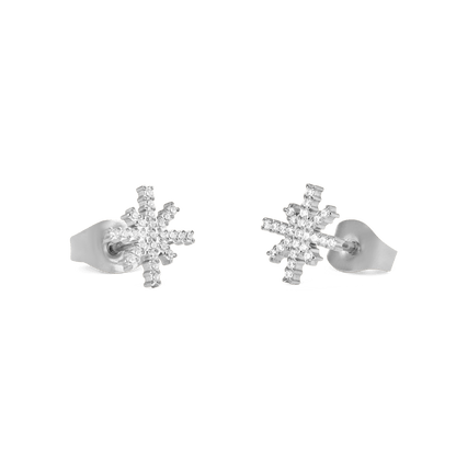 Mirelle Star Earrings Silver