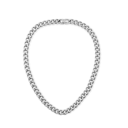 Chunky Chain Necklace Silver