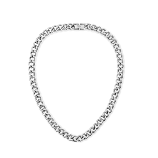 Chunky Chain Necklace Silver