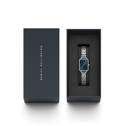 Quadro Lumine Bezel 5-Link Arctic Silver