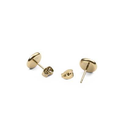 Audrey Earrings  Red Agathe Gold
