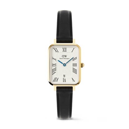 Quadro Roman Numerals Date Sheffield Gold