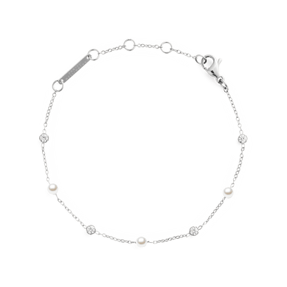 Pearl Bracelet Silver