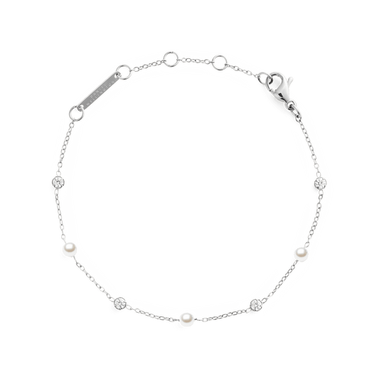 Pearl Bracelet Silver