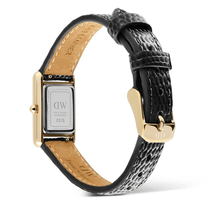 Bound Mini Black Lizard Gold