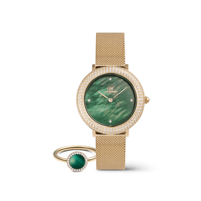 Crystalline Bezel & Audrey Green Set