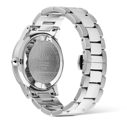 Iconic GMT Link Black Ceramic Bezel Silver