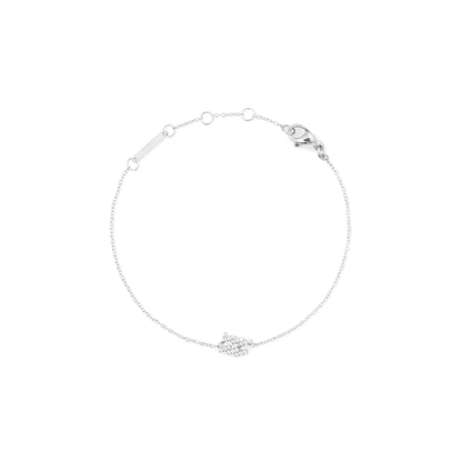 Crystal Zodiac Chain Bracelet Silver