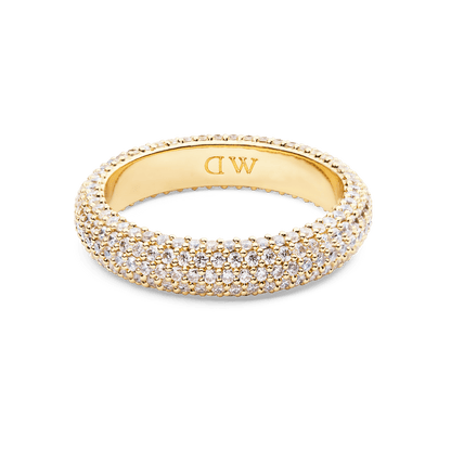Pavé Ring Gold 5 mm