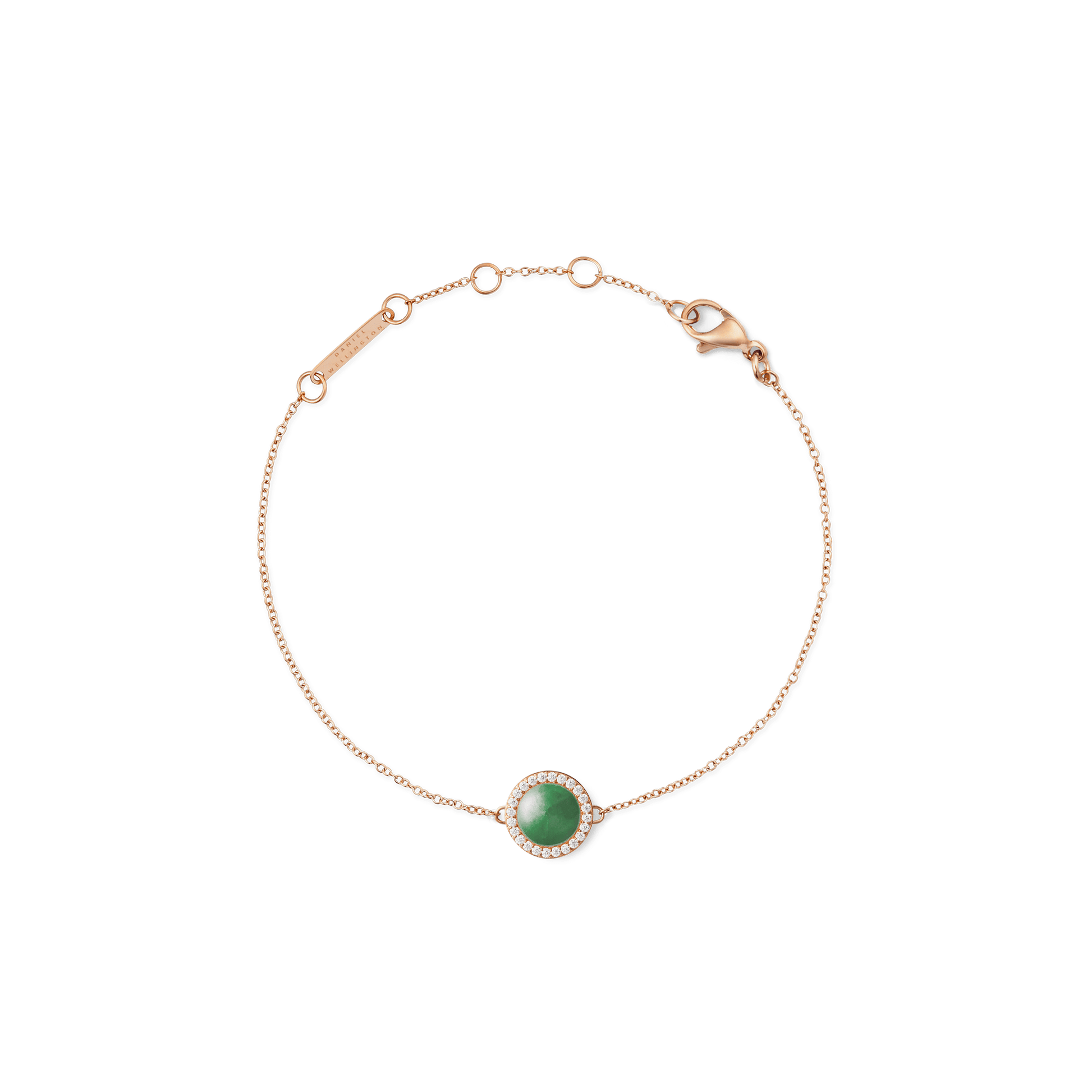 Audrey Bracelet Jade Rose Gold