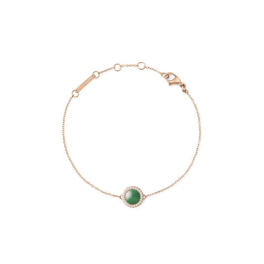 Audrey Bracelet Jade Rose Gold