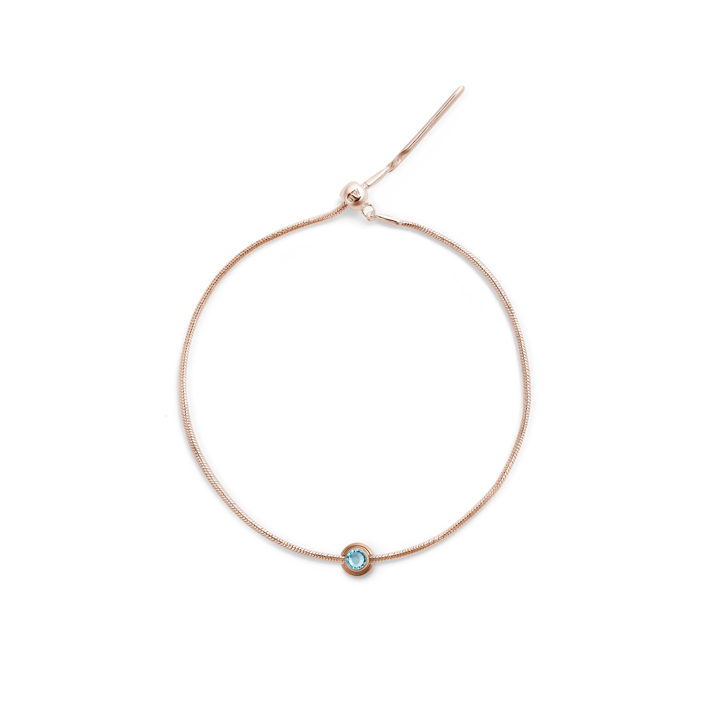 December Charm Rose Gold