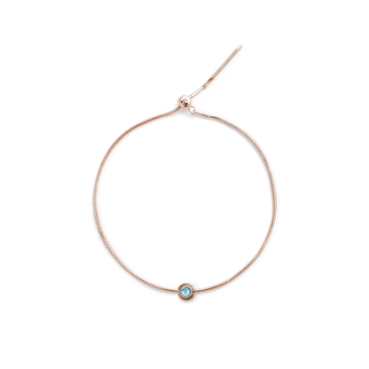 December Charm Rose Gold
