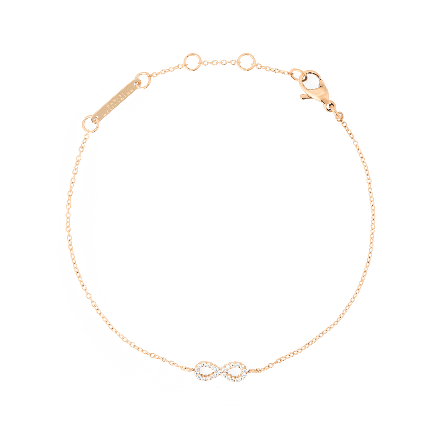 Mirelle Infinity Bracelet Rose Gold