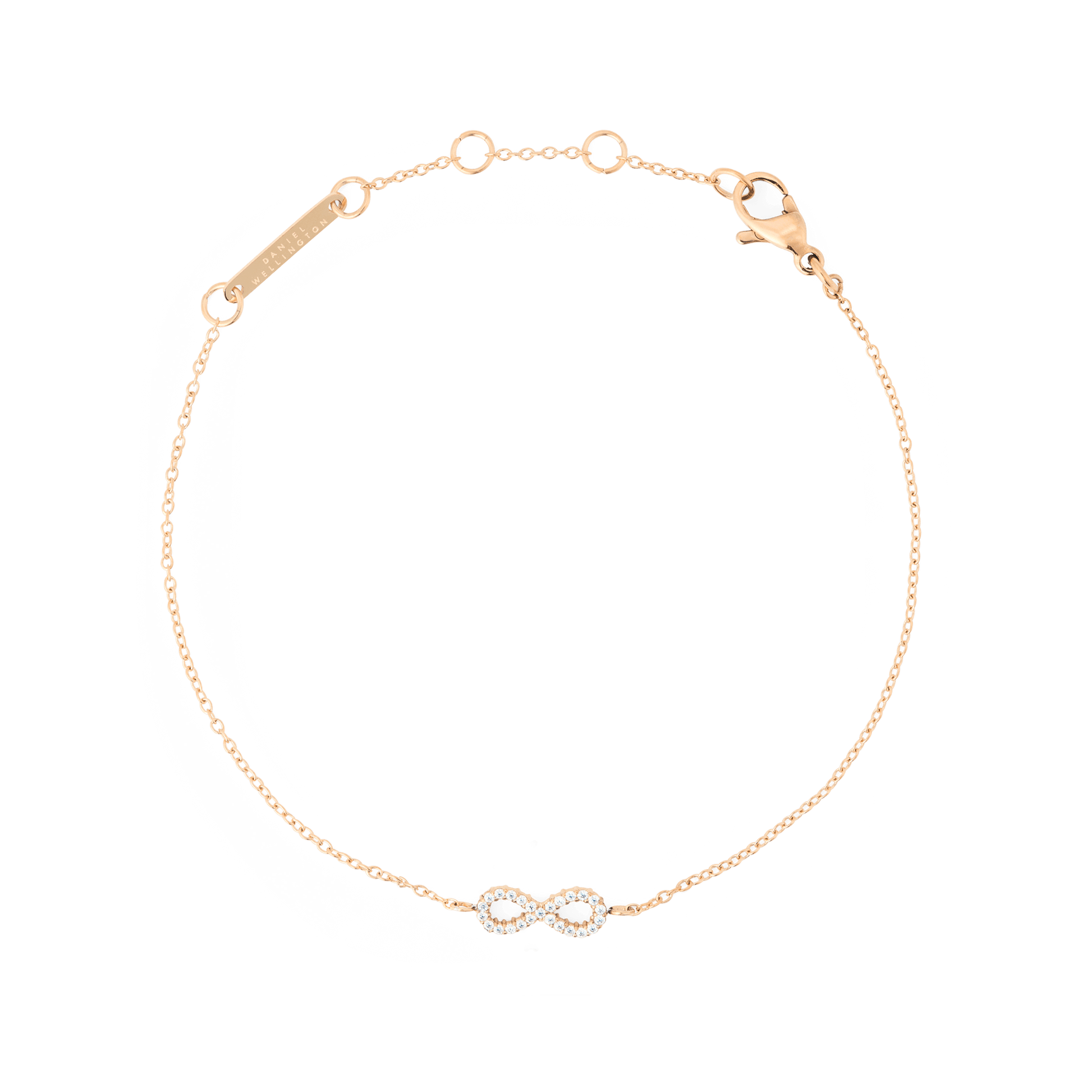 Mirelle Infinity Bracelet Rose Gold