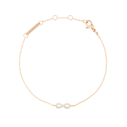 Mirelle Infinity Bracelet Rose Gold