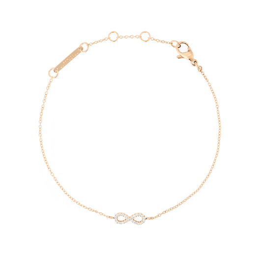 Mirelle Infinity Bracelet Rose Gold