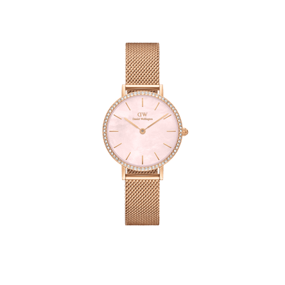 Petite Lumine Bezel Melrose Pink MOP