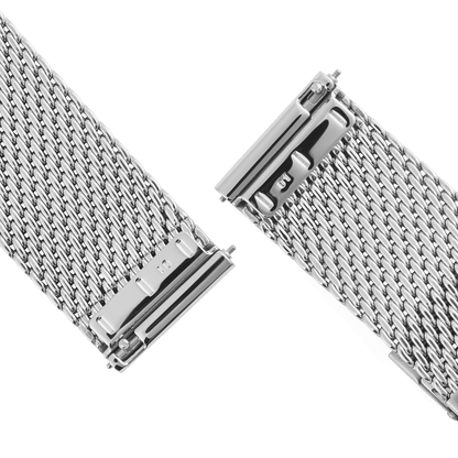 Mesh Sterling Strap Silver