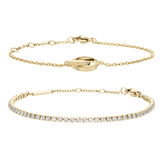 Tennis Bracelet + Lumine Unity Bracelet