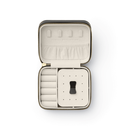Travel Jewellery Box Black