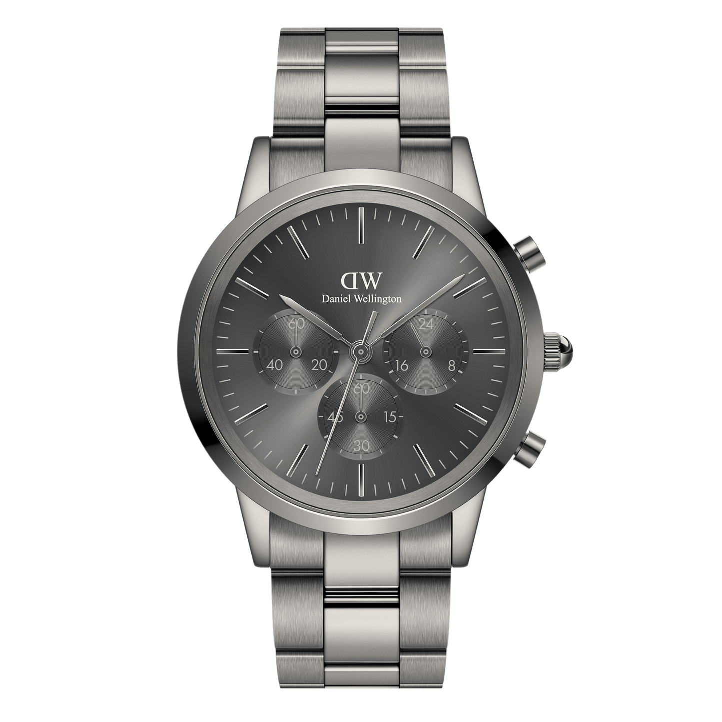Iconic Chronograph Link Graphite