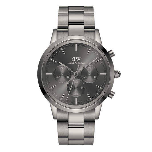 Iconic Chronograph Link Graphite