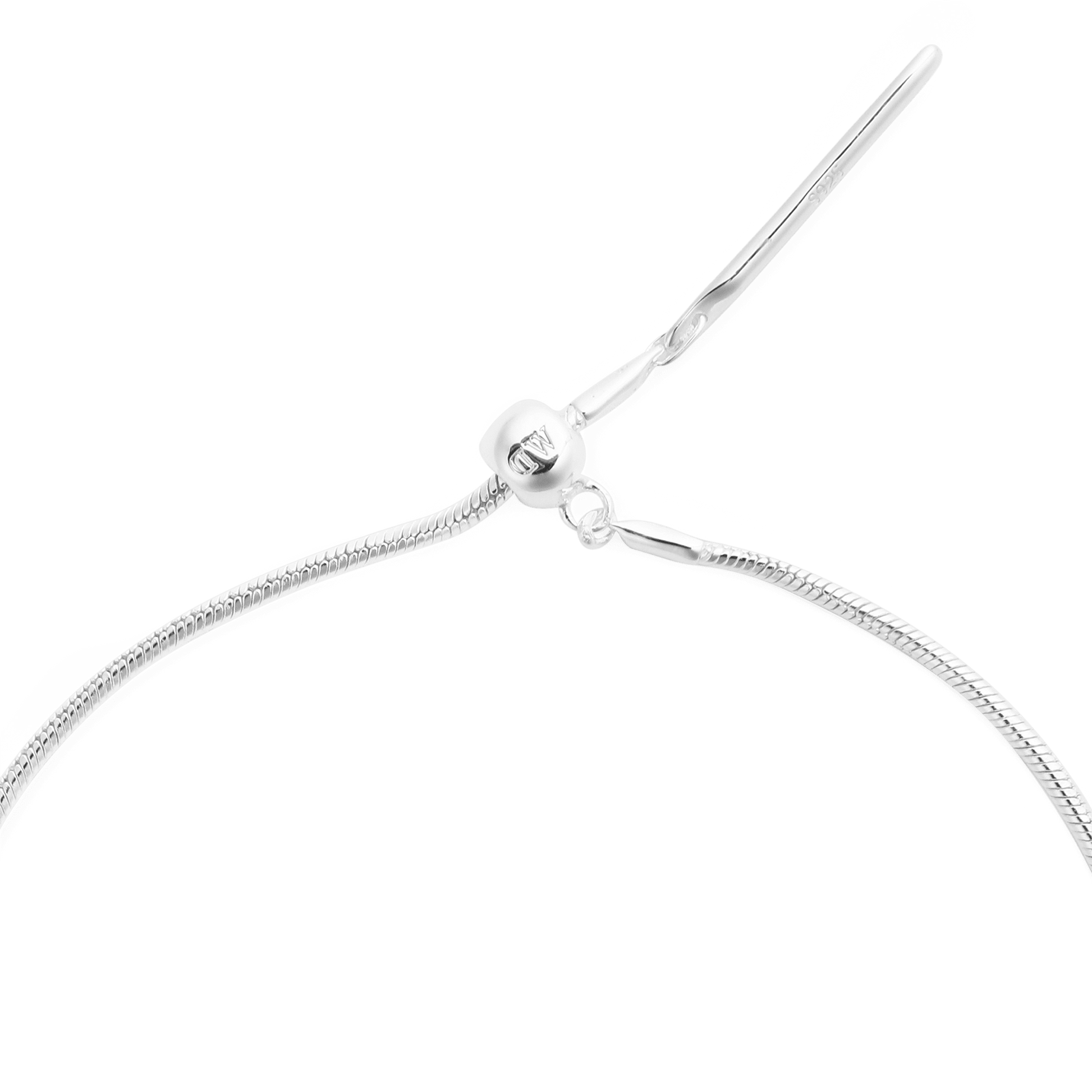 Charms Snake Bracelet S925 Sterling Silver