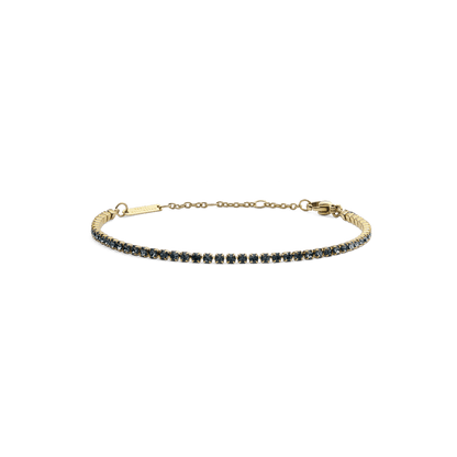 Classic Tennis Bracelet Nightfall Gold