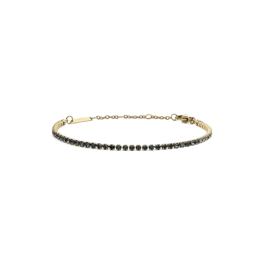Classic Tennis Bracelet Nightfall Gold