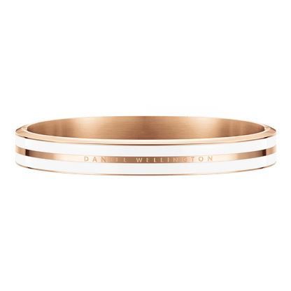 Emalie Infinite Rose Gold Satin White