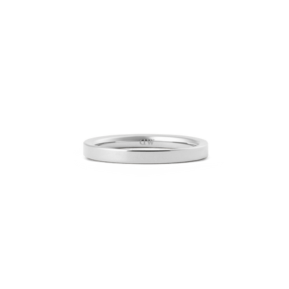 Line Ring Polished Silver 2.5mm
