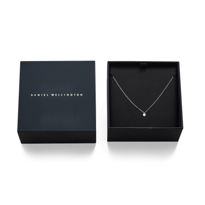 Mirelle Solitaire Necklace Silver