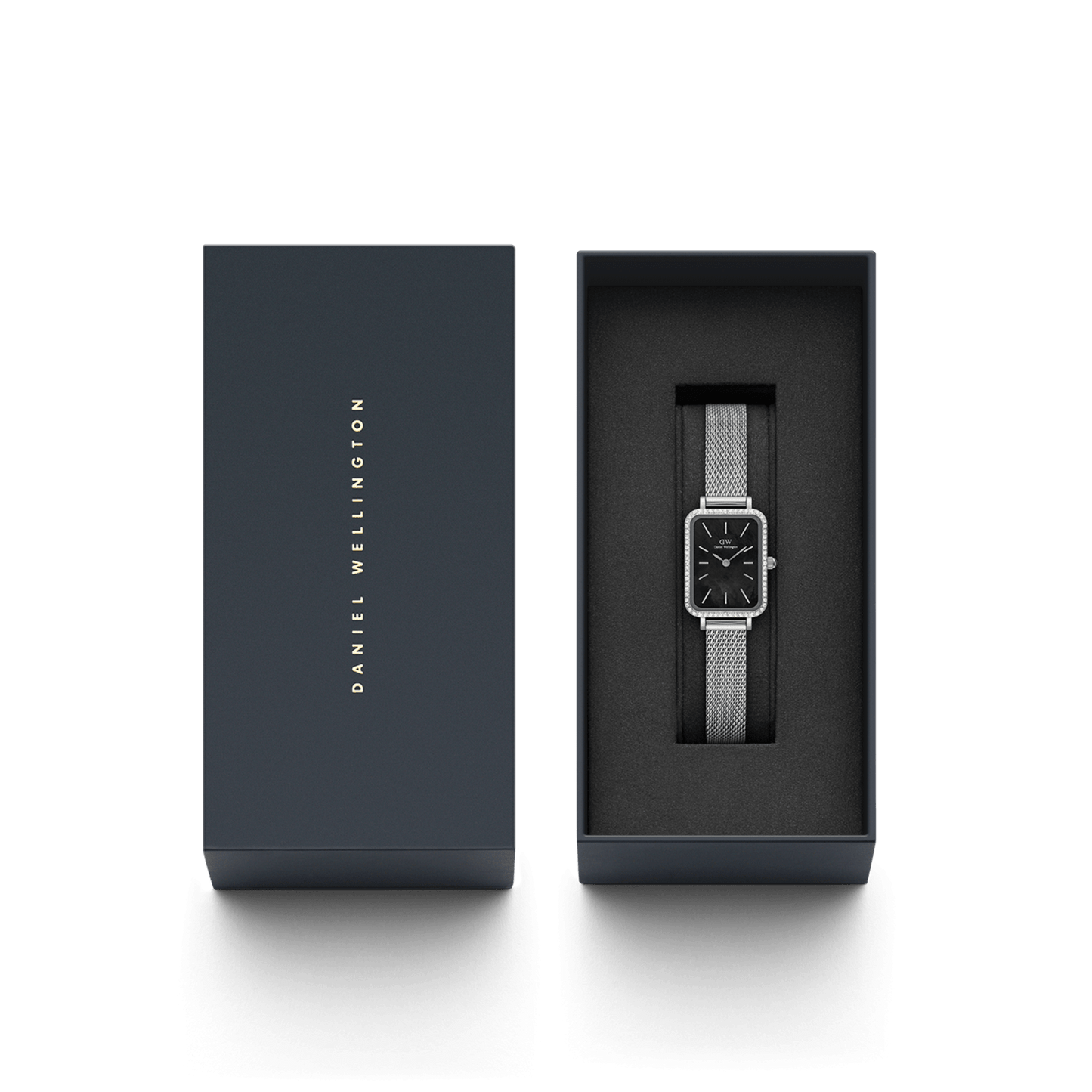 Quadro Lumine Bezel Sterling Black MOP
