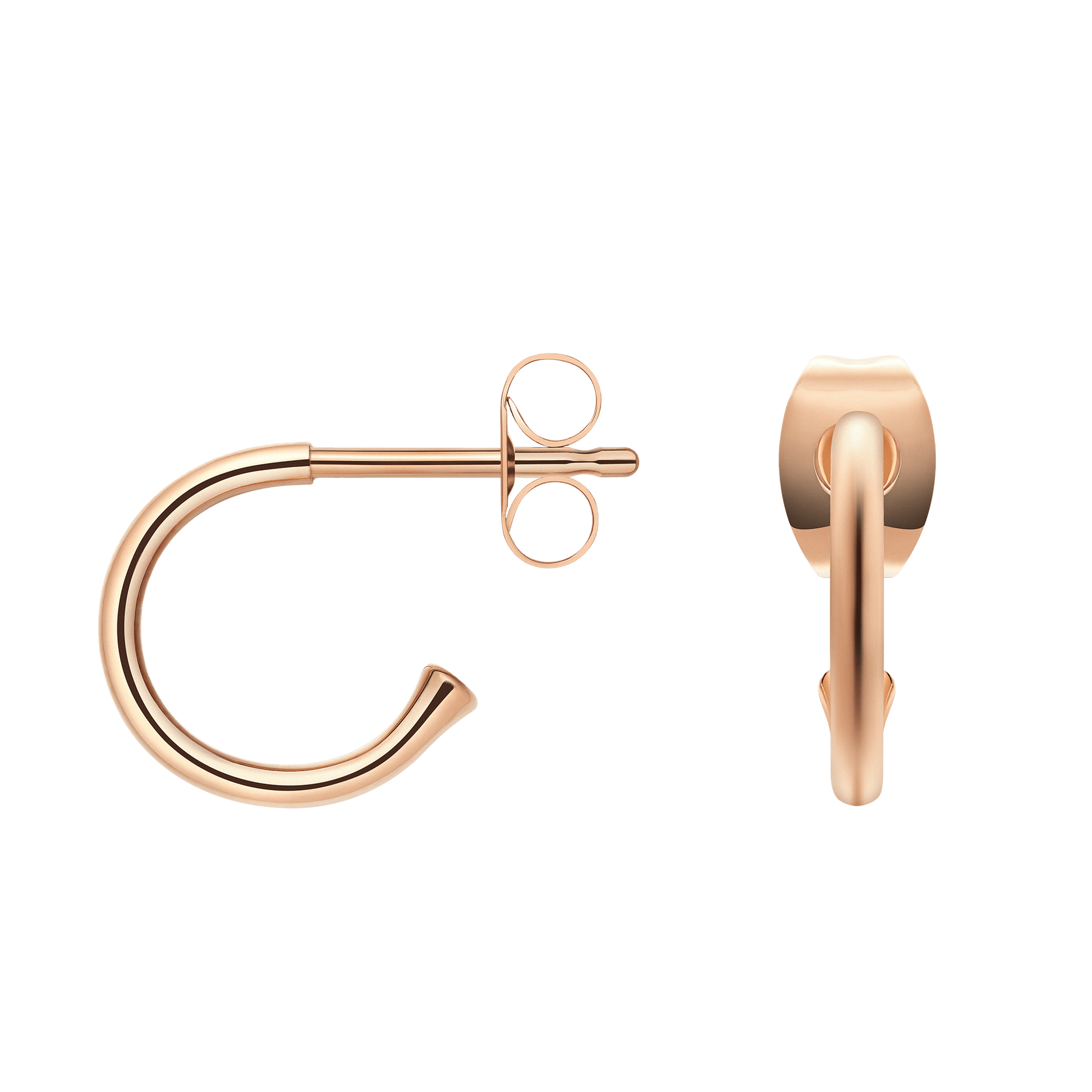 Charms Earrings Rose Gold