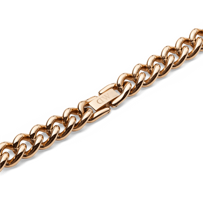 Chunky Chain Necklace Rose Gold