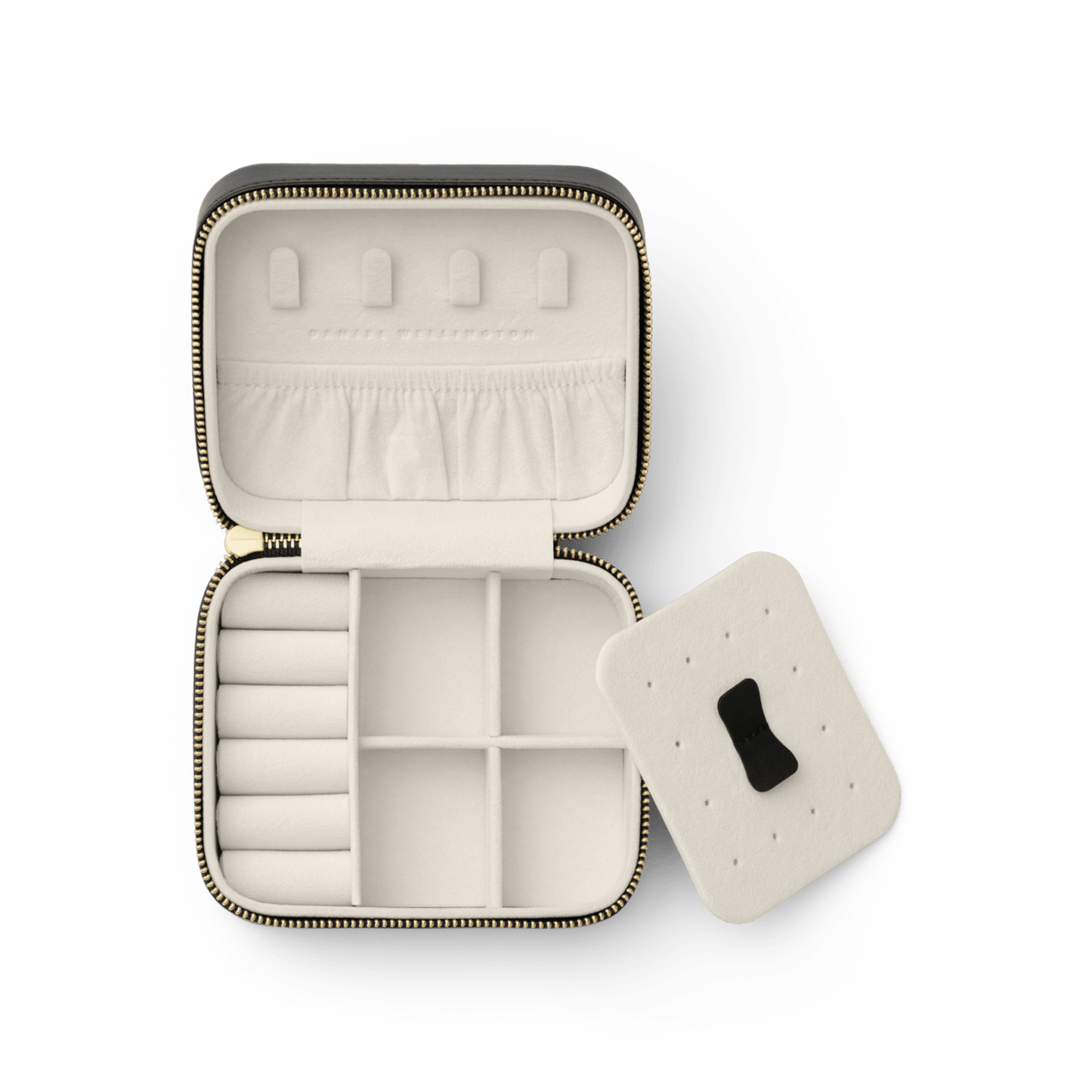 Travel Jewellery Box Black