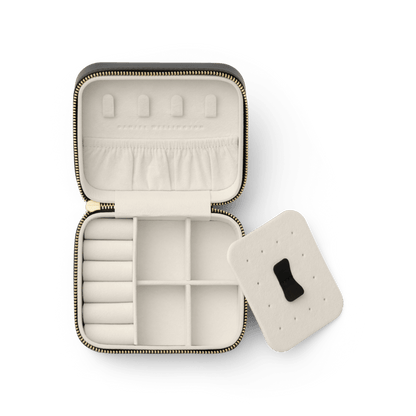 Travel Jewellery Box Black