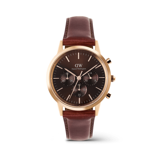 Iconic Chronograph St Mawes Amber RG