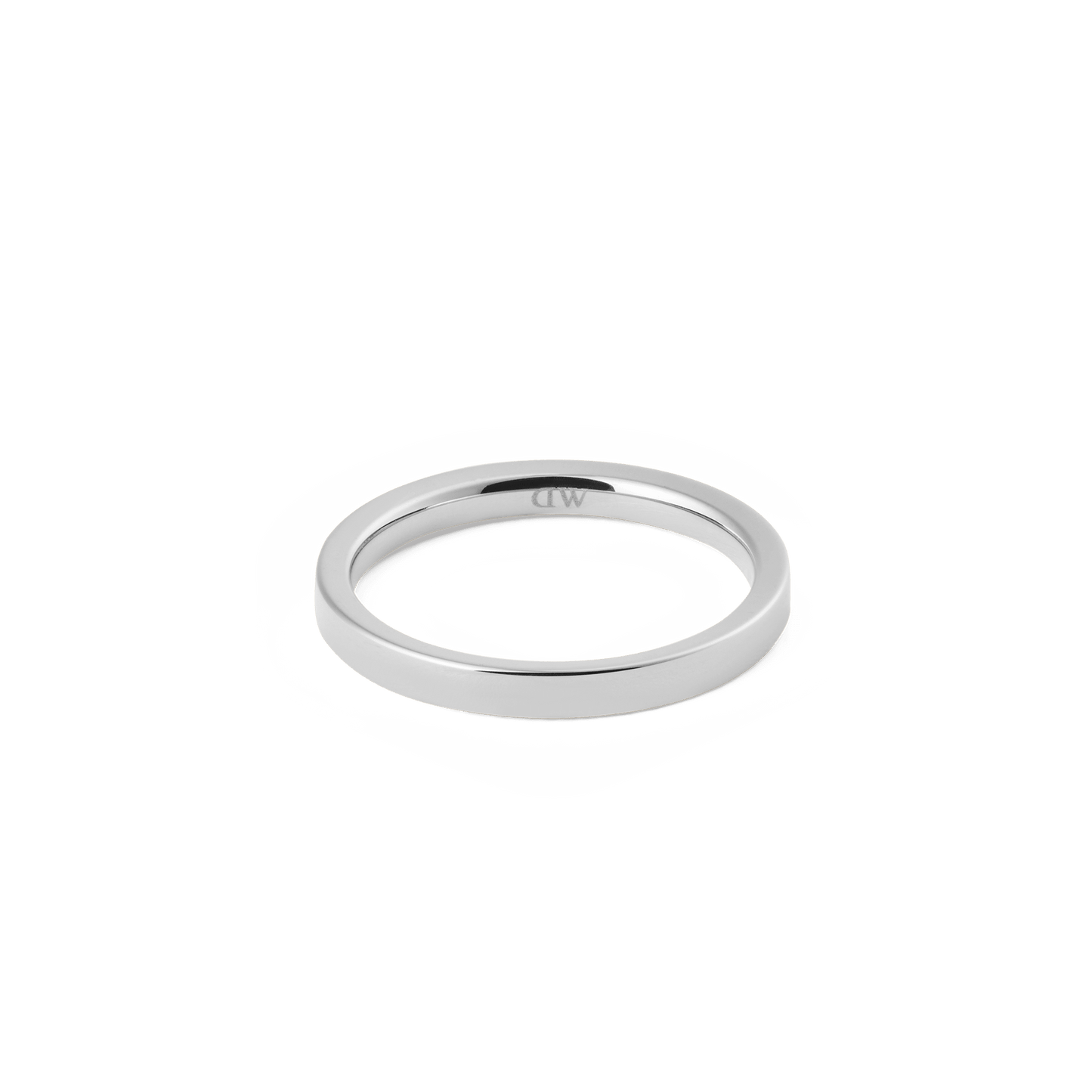 Line Ring Polished Silver 2.5mm