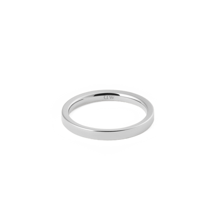 Line Ring Polished Silver 2.5mm