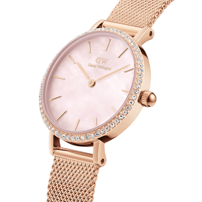 Petite Lumine Bezel Melrose Pink MOP